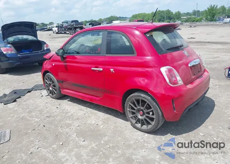 2013 Fiat 500 Abarth from USA, damaged, VIN 3C3CFFFHXDT574338